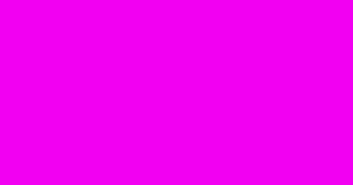 #f200f1 magenta / fuchsia color image