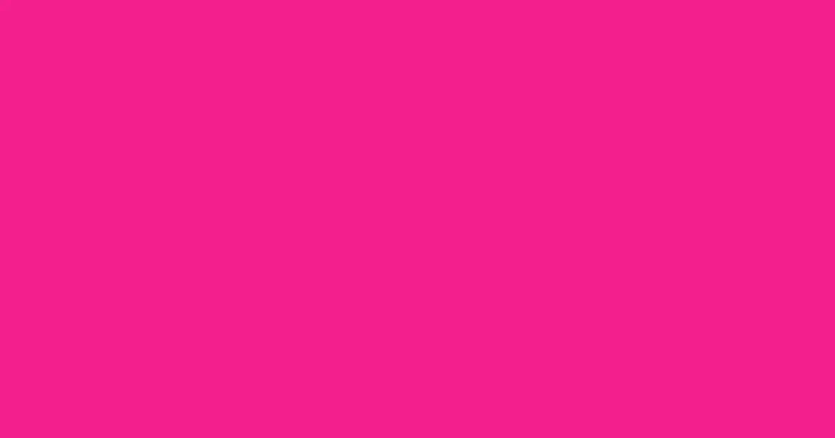 #f21f8d persian rose color image