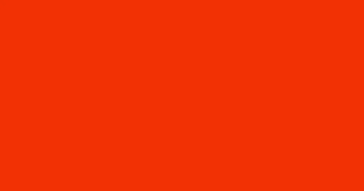 #f23004 scarlet color image