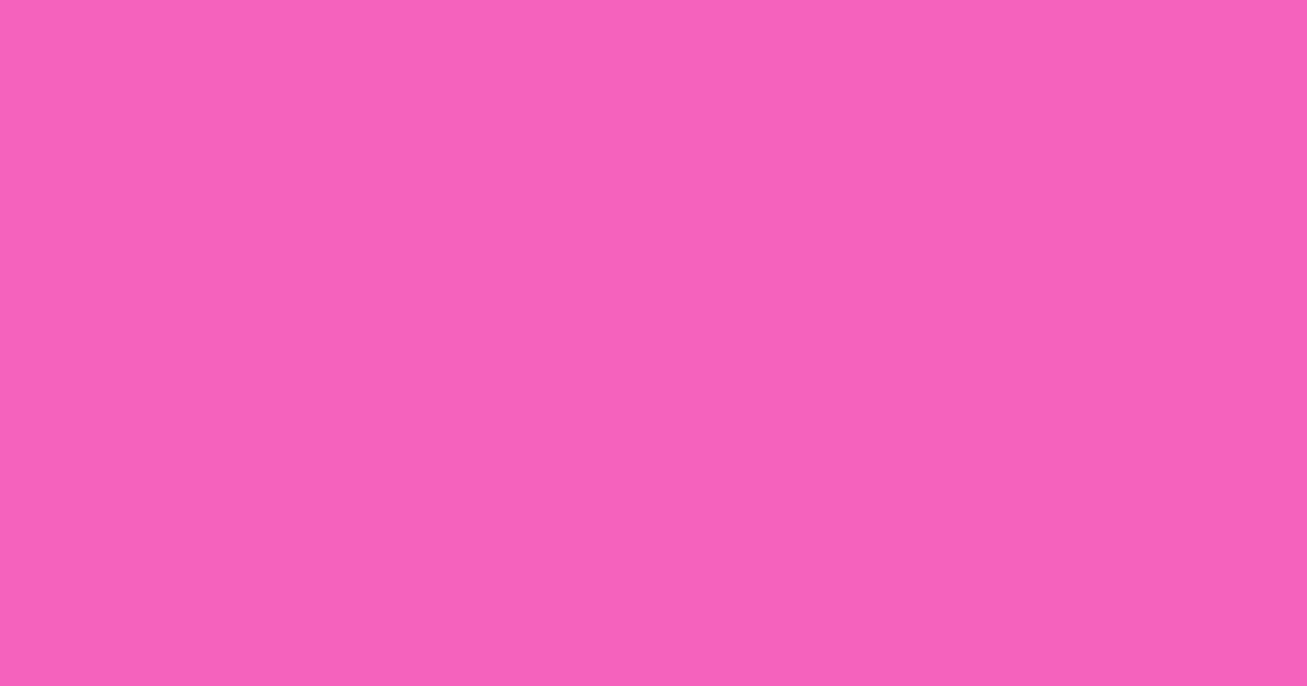 #f262be magenta color image
