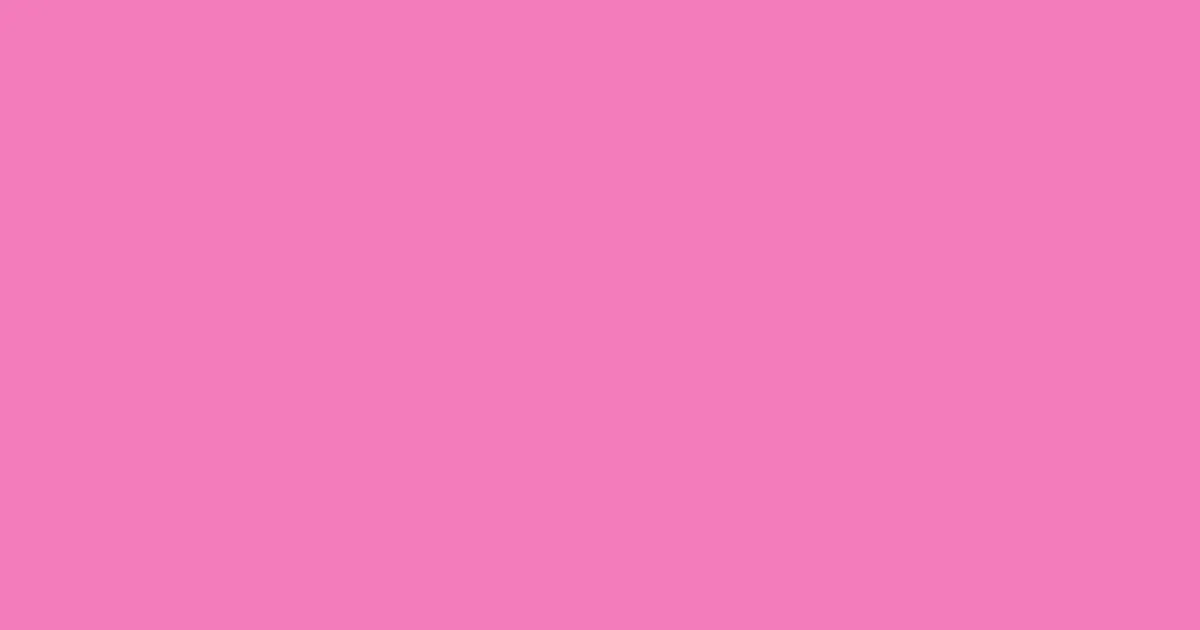 #f27bbb persian pink color image