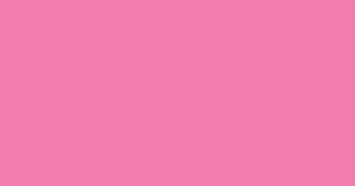 #f27fb0 persian pink color image