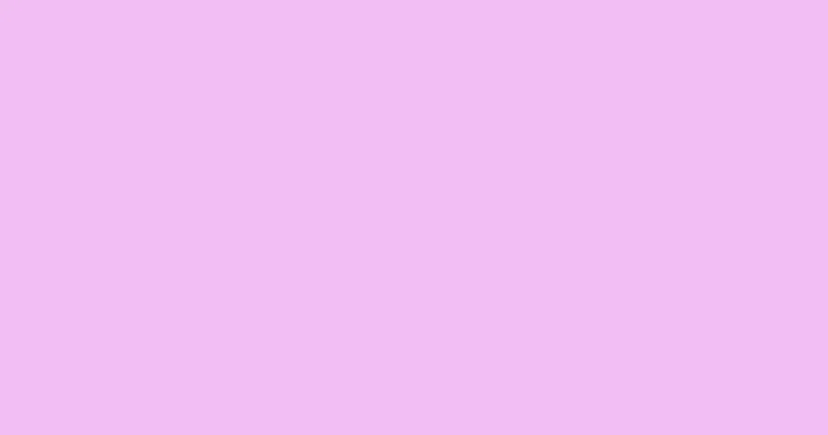 #f2bef3 french lilac color image