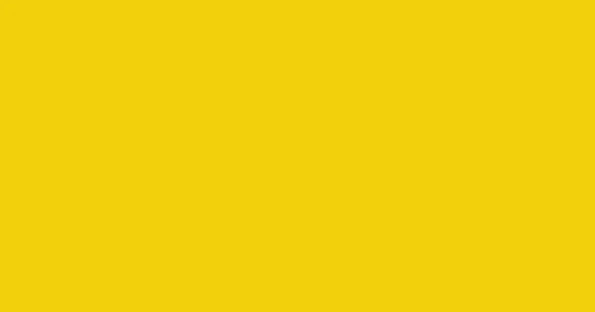 #f2cf0c ripe lemon color image
