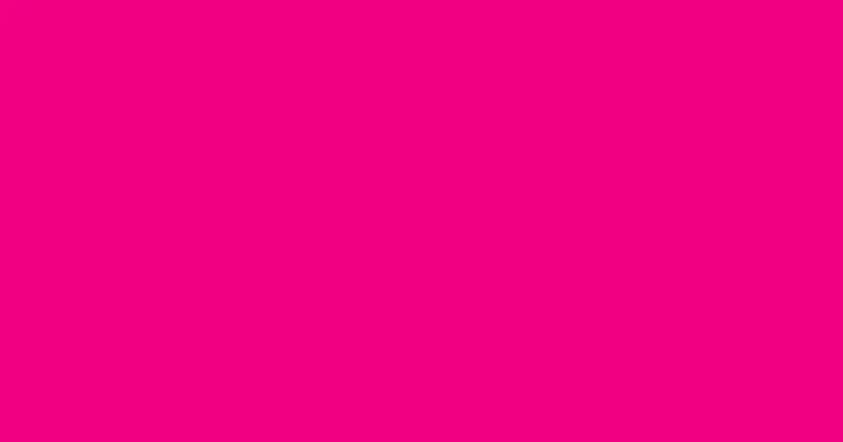 #f30081 rose color image