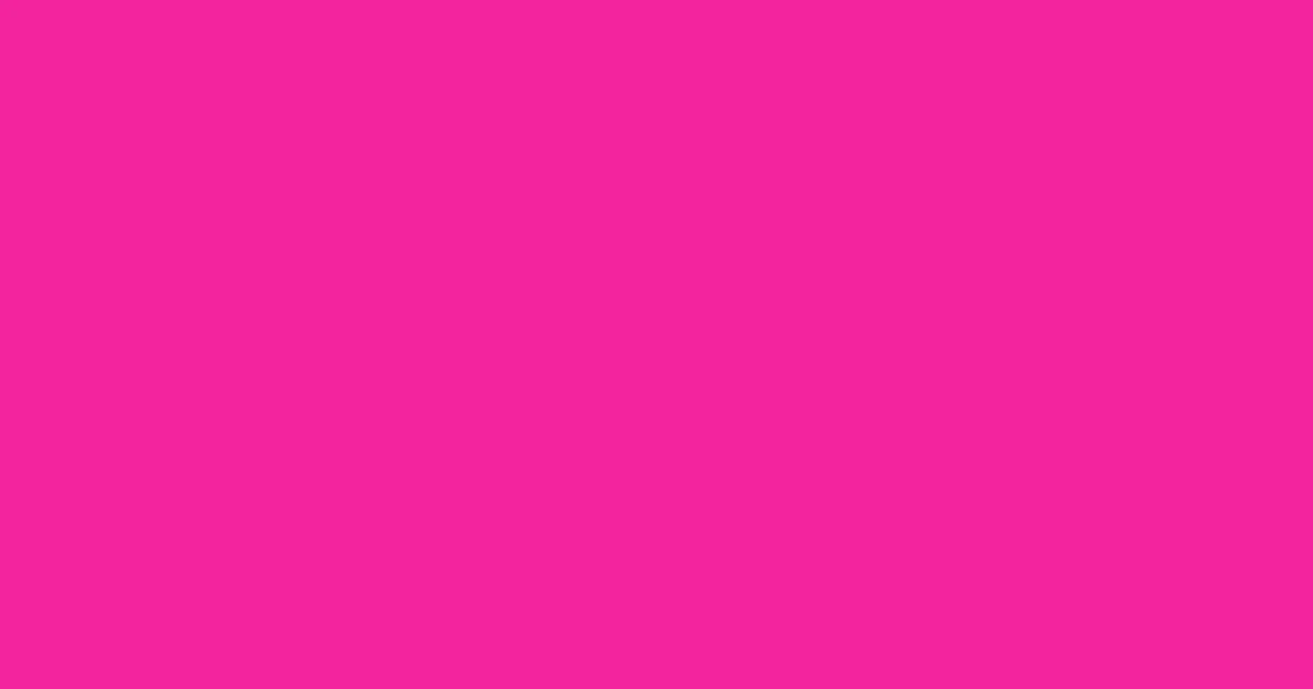 #f3249e persian rose color image
