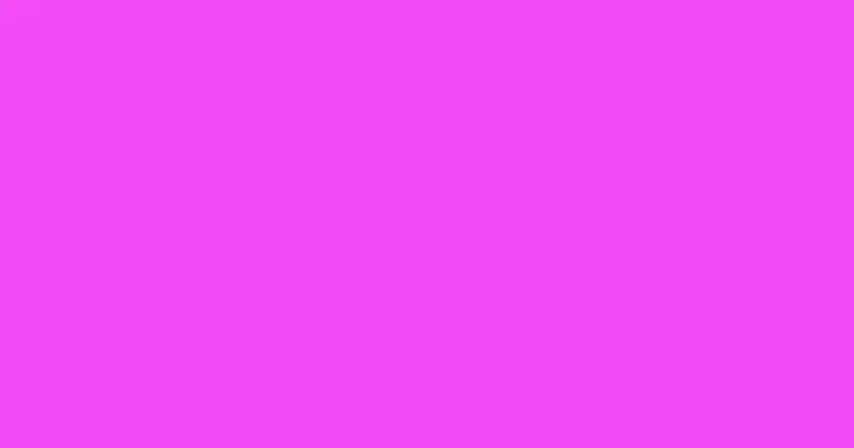 #f34df6 pink flamingo color image