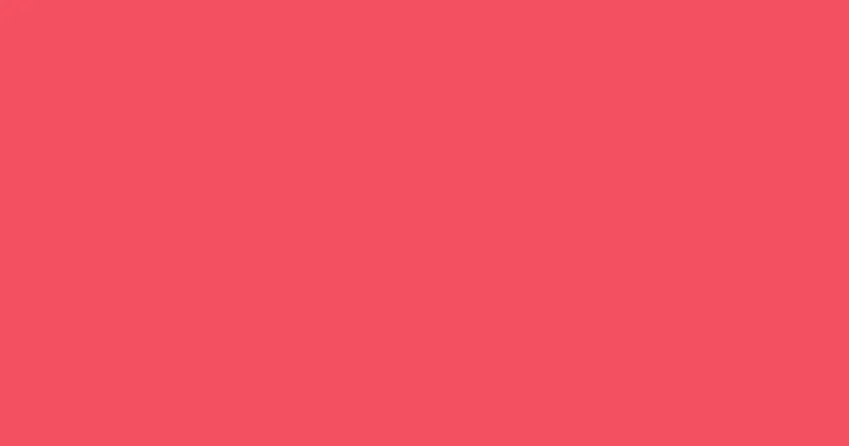 #f35160 carnation color image