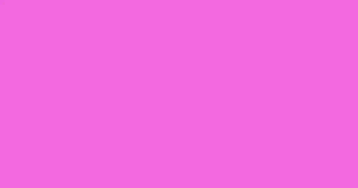 #f366dd persian pink color image