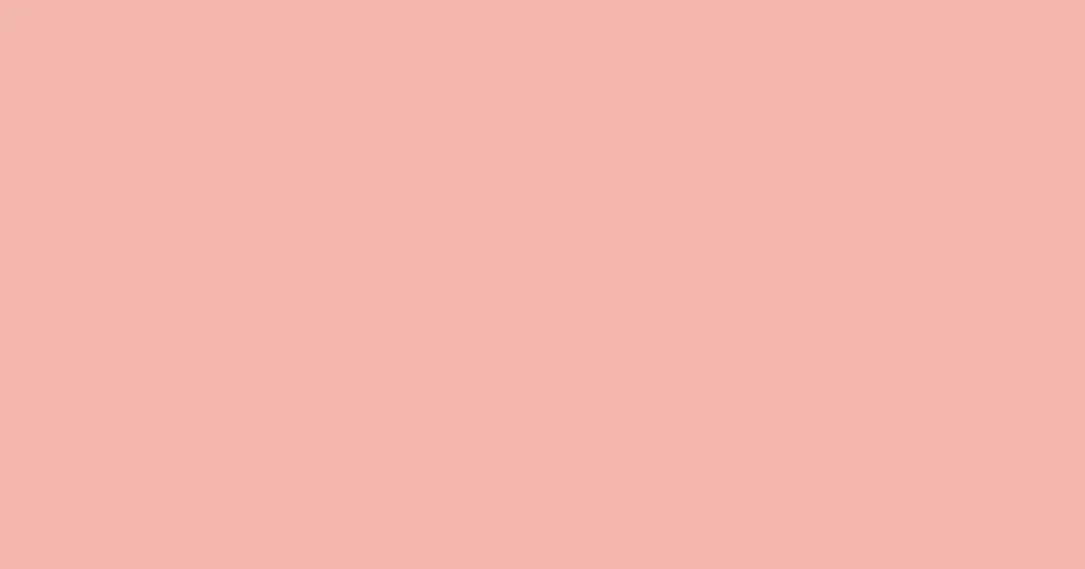 #f3b8af mandys pink color image