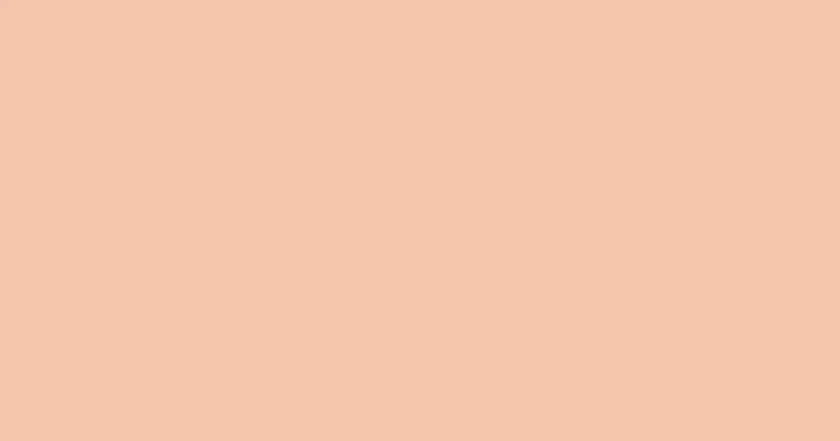 #f3c3ab mandys pink color image