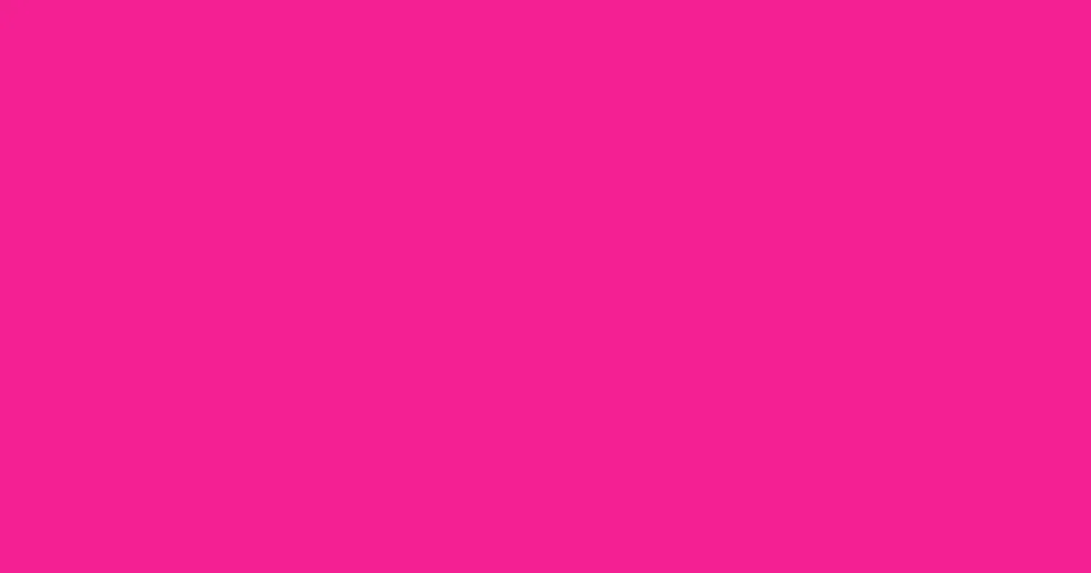 #f42091 persian rose color image