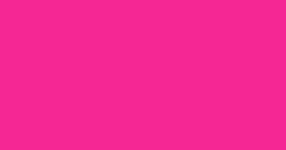 #f42794 persian rose color image
