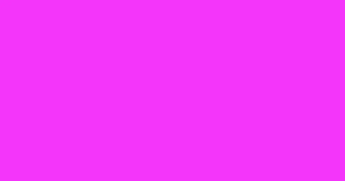 #f435fa pink flamingo color image