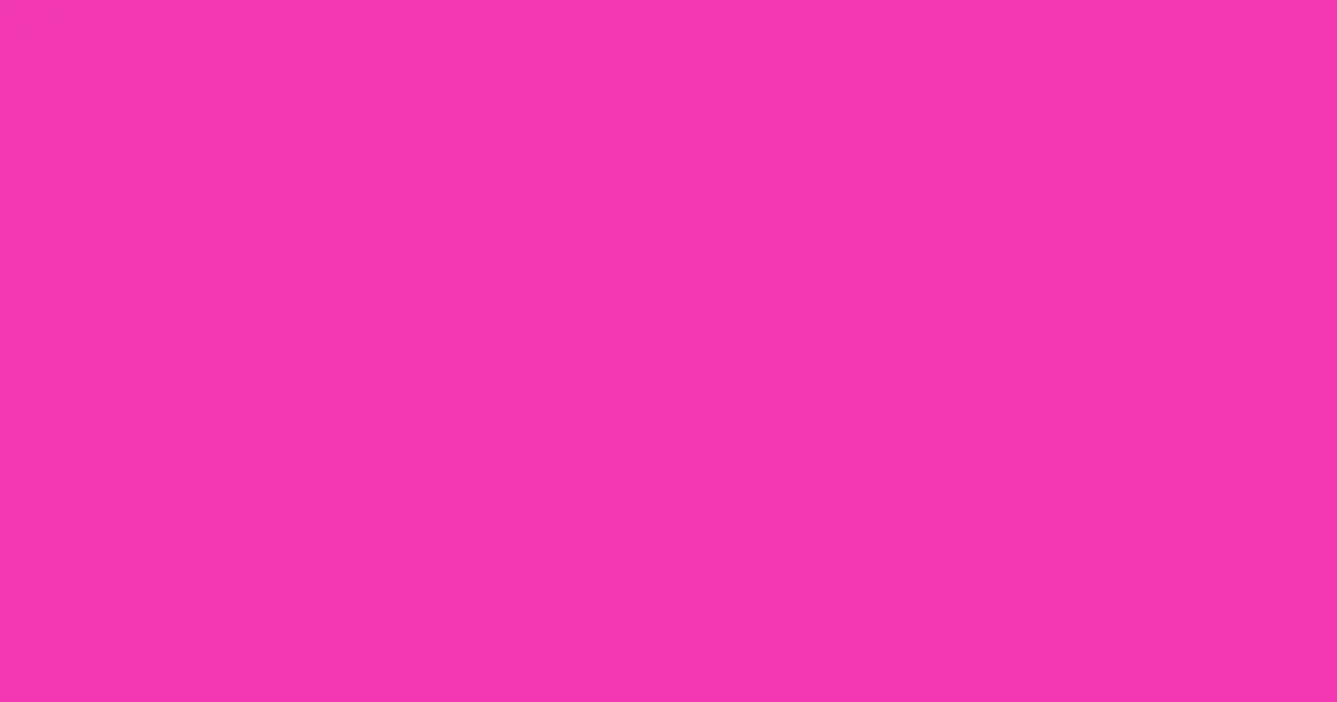 #f43ab3 brilliant rose color image