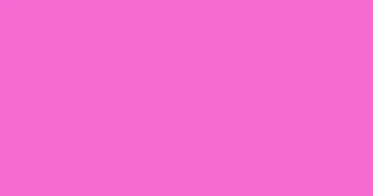 #f46bd1 persian pink color image