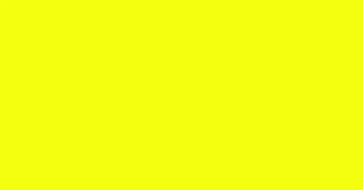 #f4ff0e lemon glacier color image