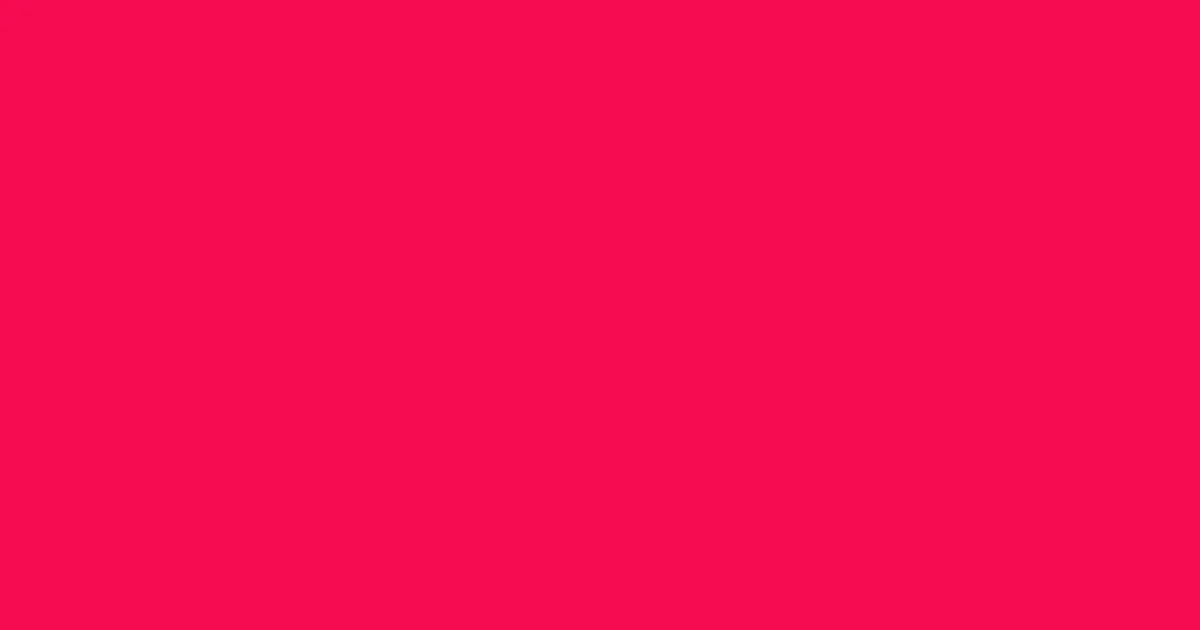 #f50c4e red ribbon color image