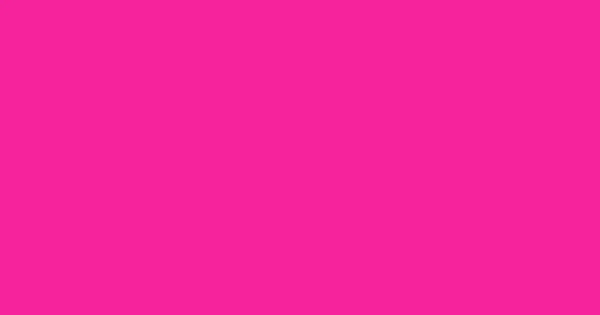 #f5239b persian rose color image