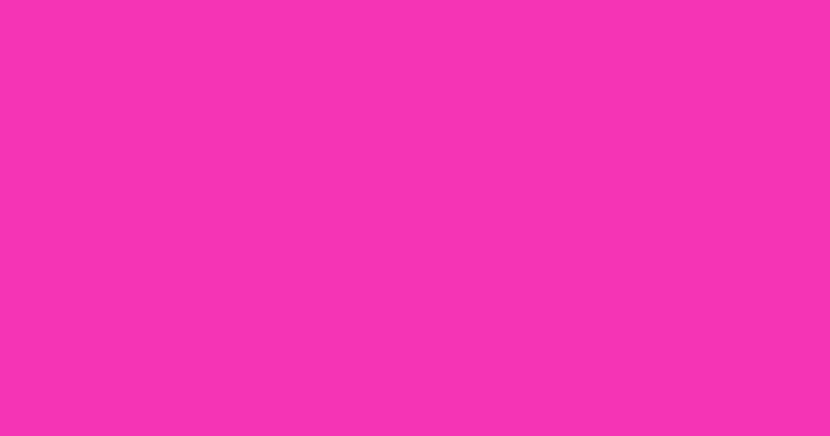 #f535b5 persian rose color image