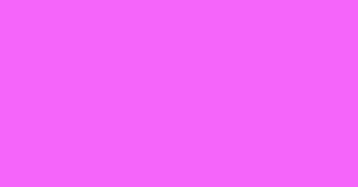 #f563fa pink flamingo color image