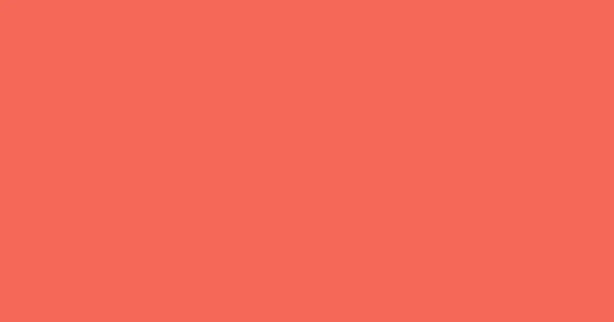 #f56857 carnation color image