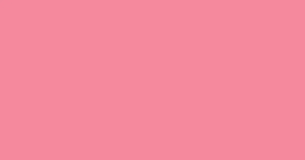 #f5889c pink sherbert color image