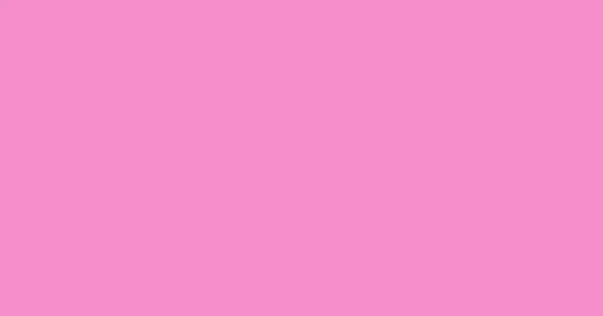 #f58ec9 persian pink color image