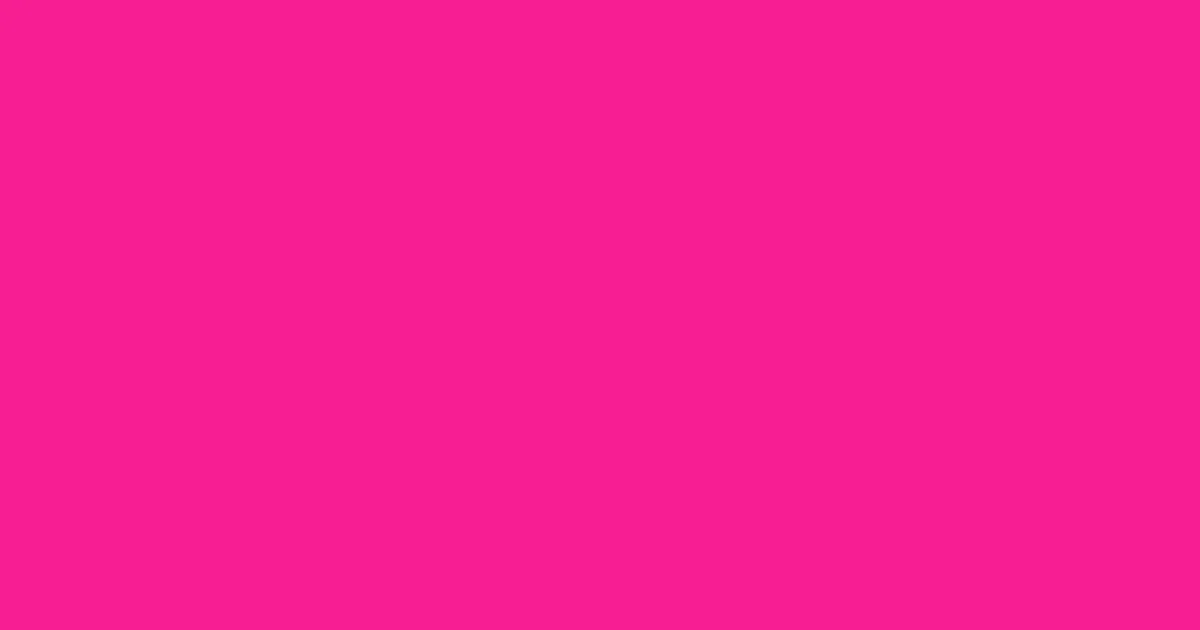 #f61e92 persian rose color image