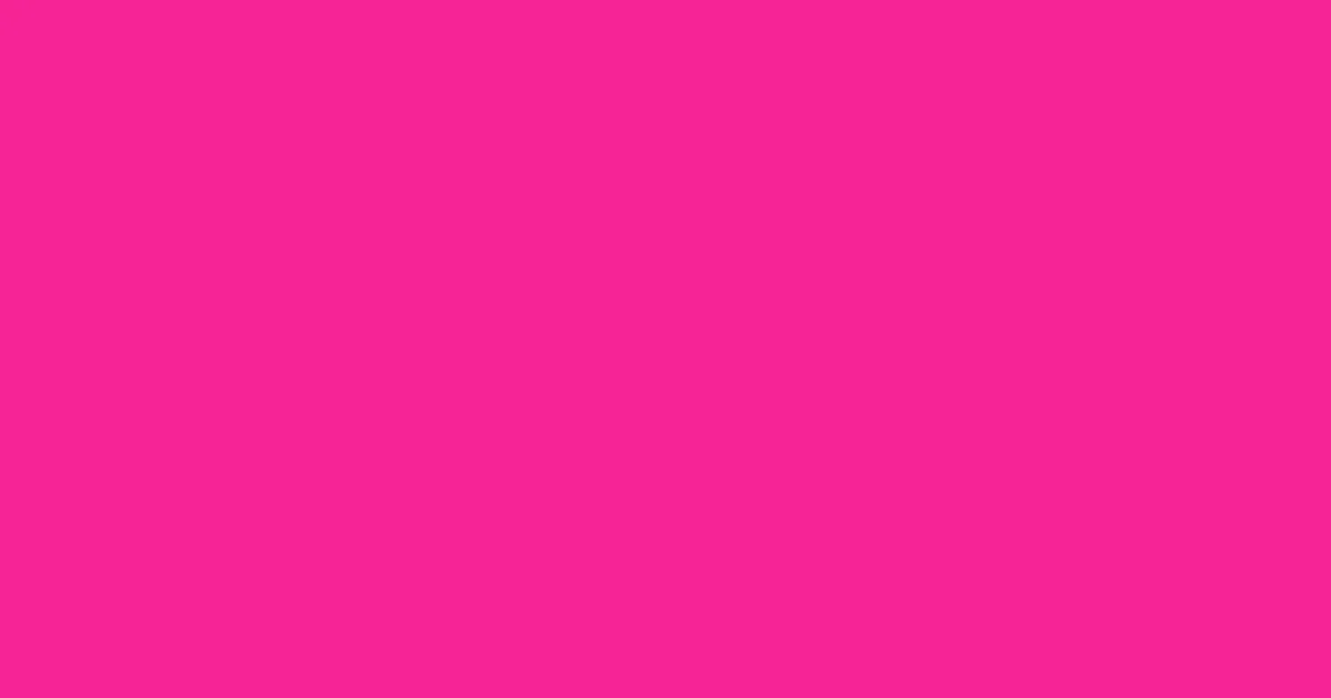 #f62496 persian rose color image