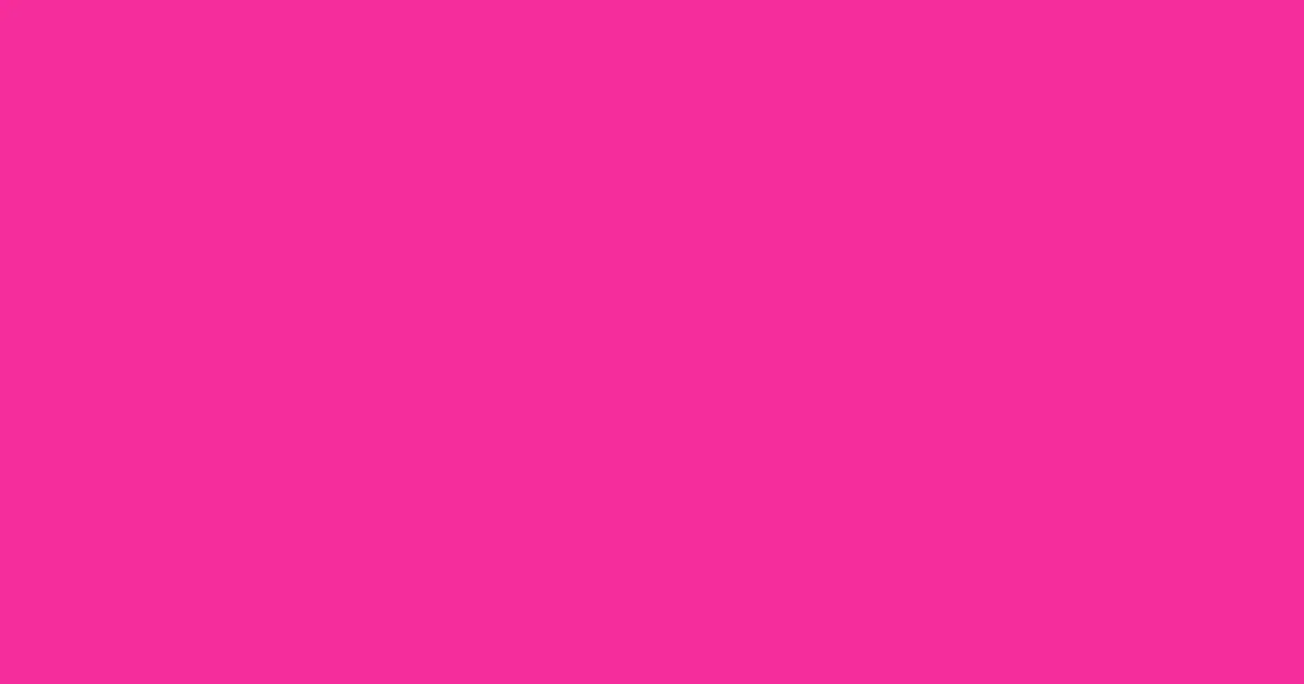 #f62d9c persian rose color image