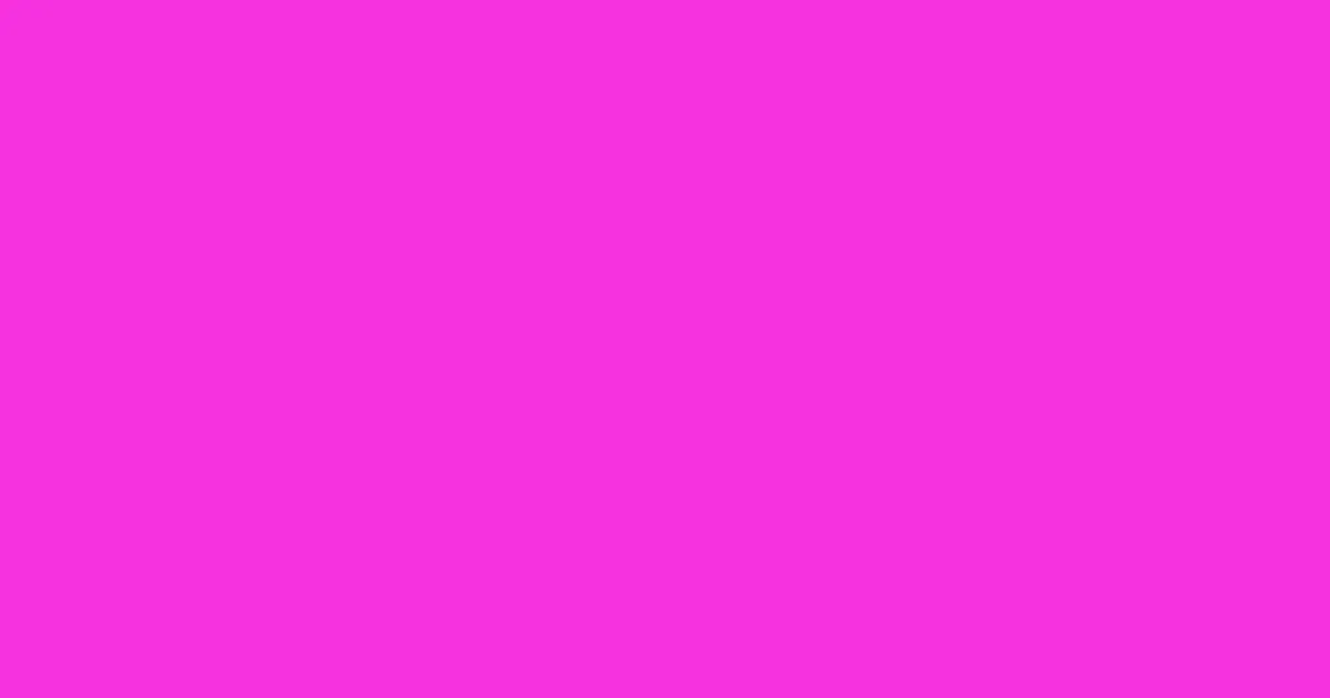 #f631de razzle dazzle rose color image