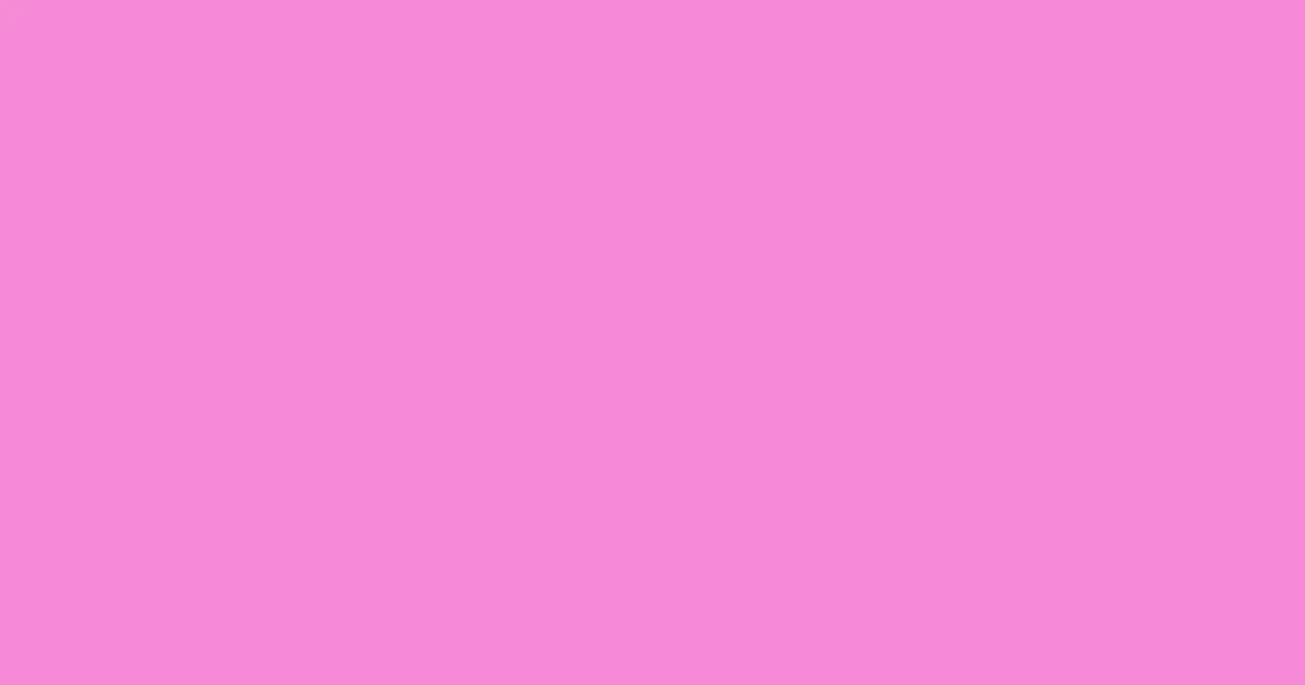 #f68ad8 persian pink color image