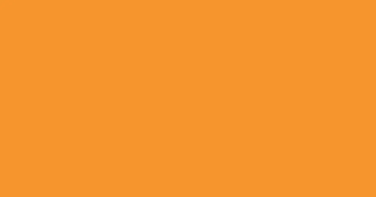 #f6952e sea buckthorn color image