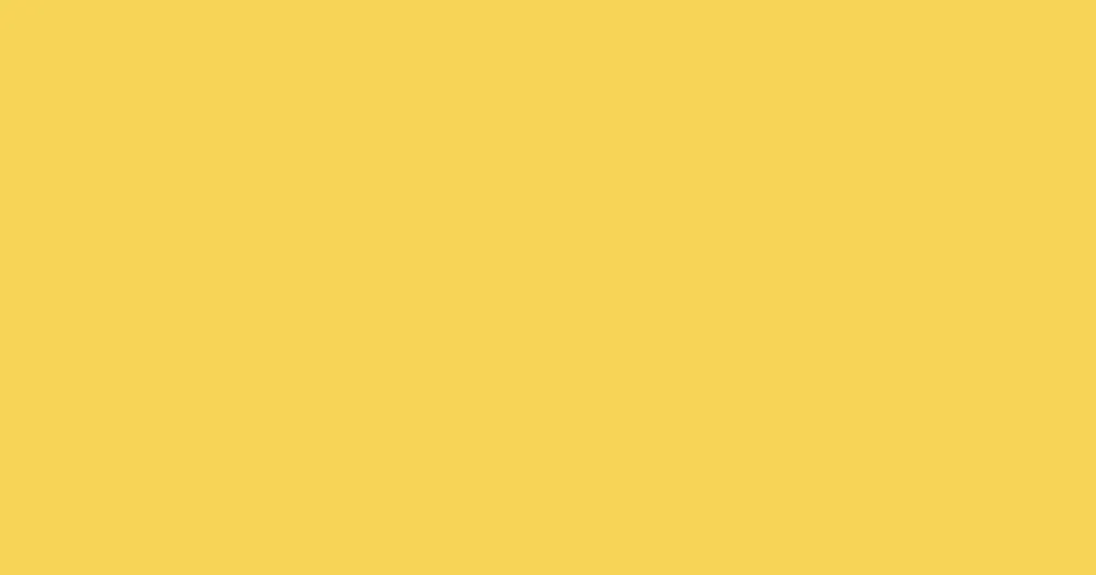 #f6d456 energy yellow color image