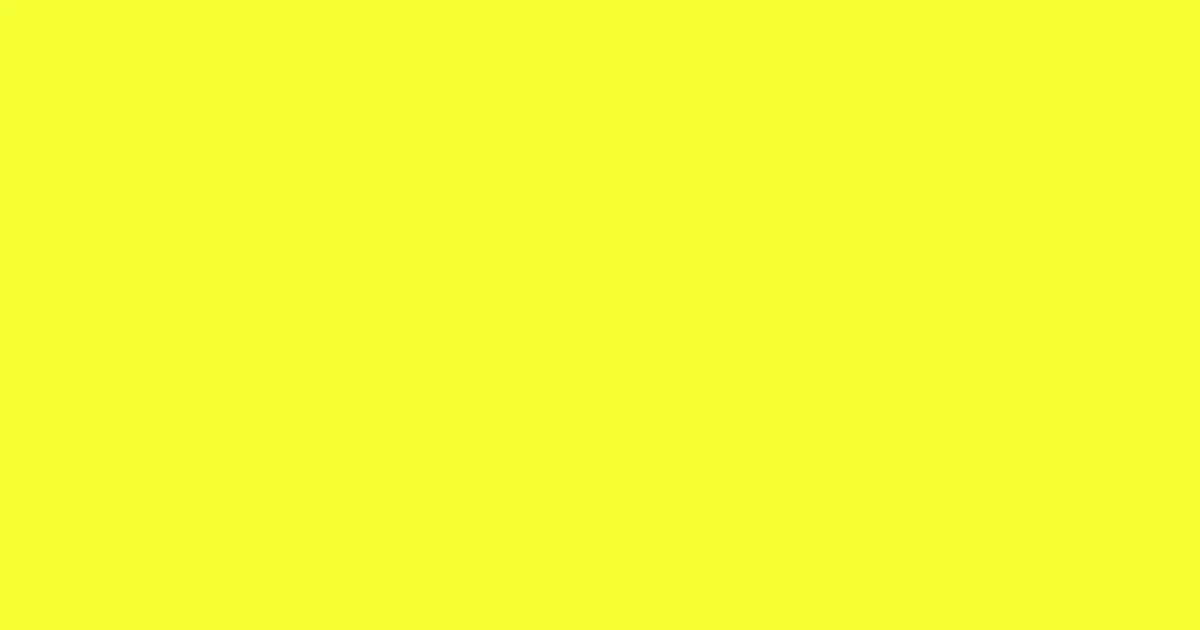 #f6fd33 daffodil color image