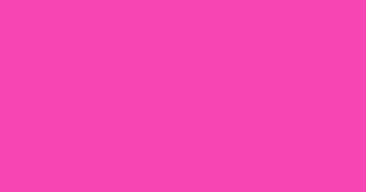 f745b3 - Brilliant Rose Color Informations