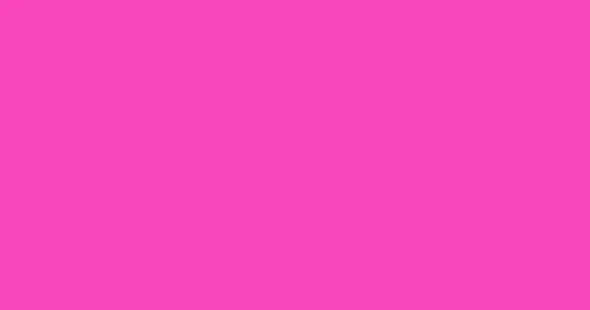 #f745bb brilliant rose color image