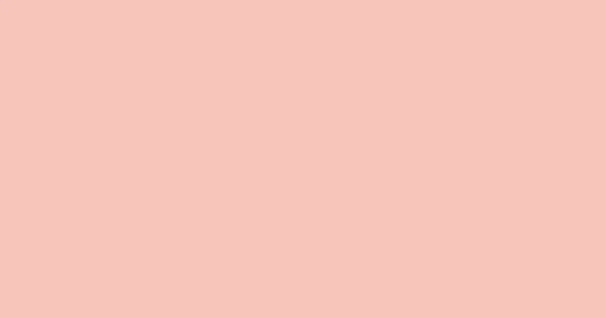 #f7c5b8 mandys pink color image