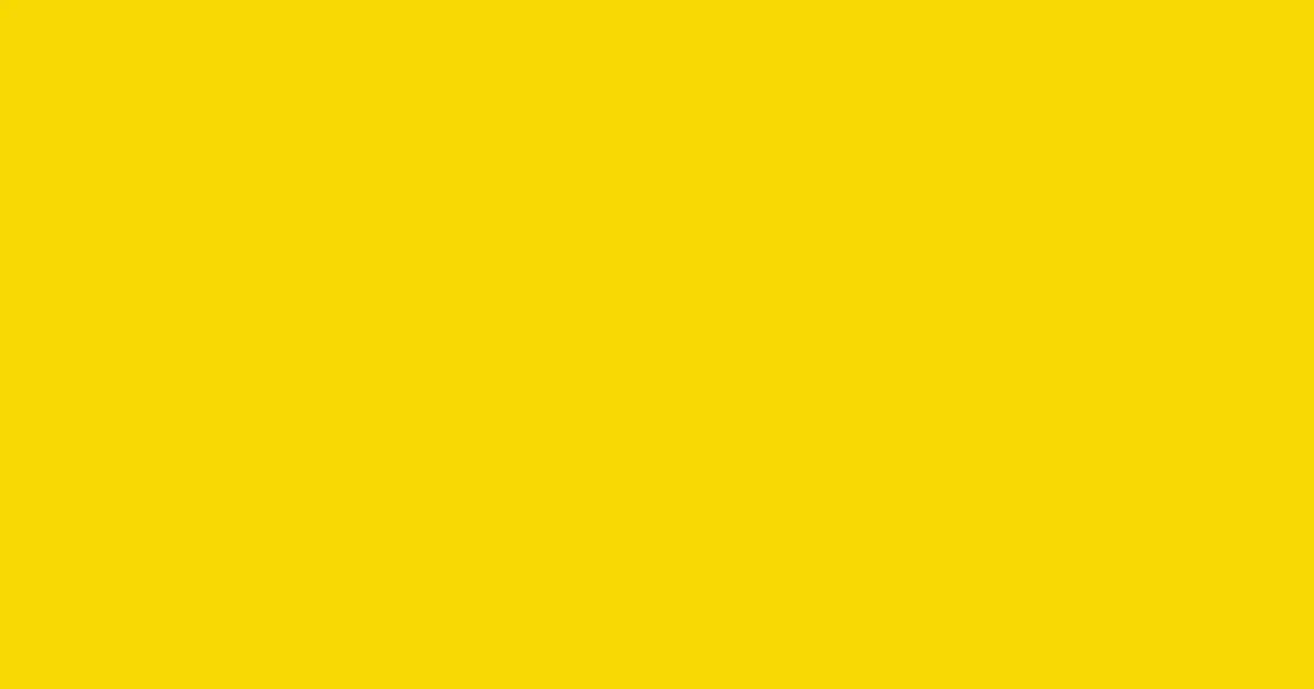 #f7d802 school bus yellow color image
