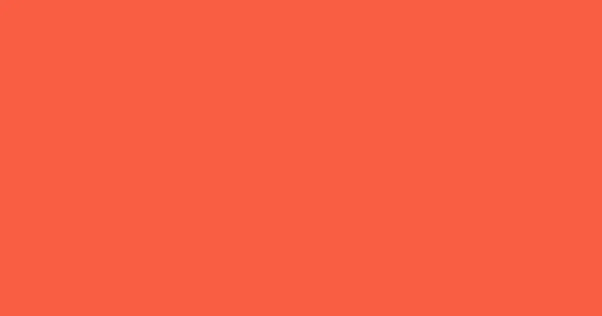 #f85e43 orange soda color image