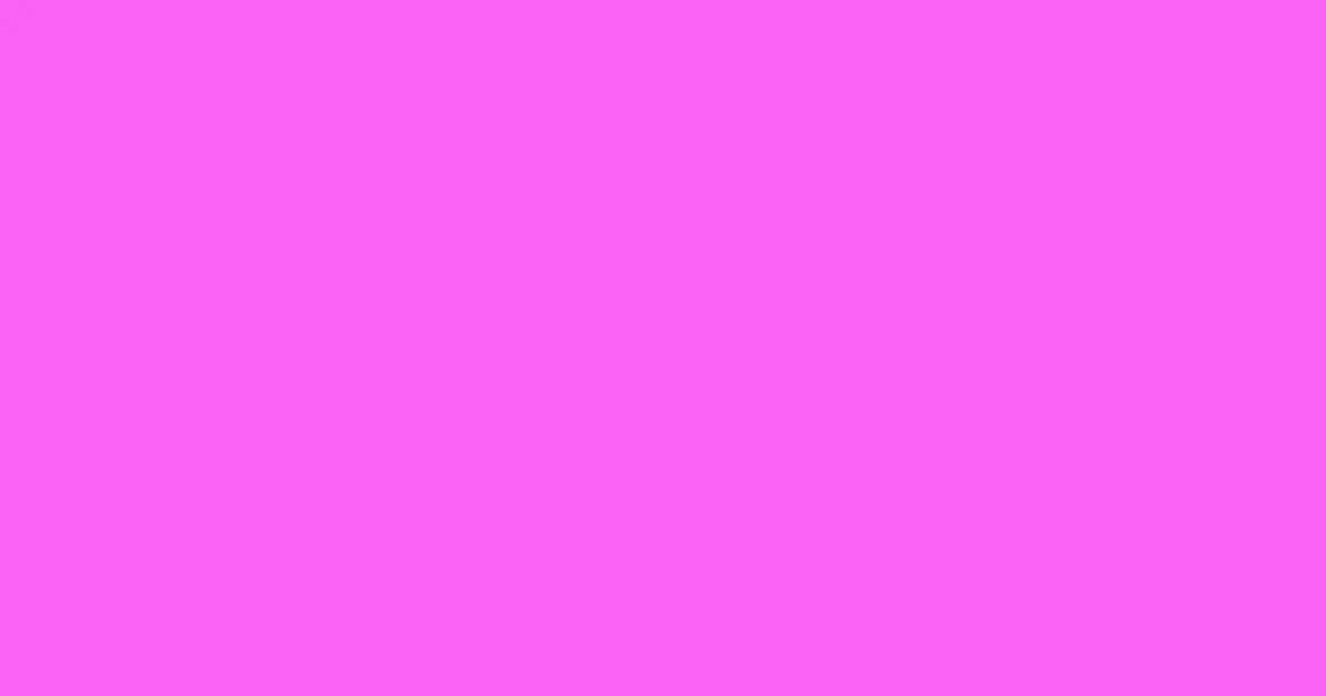 #f861f5 pink flamingo color image