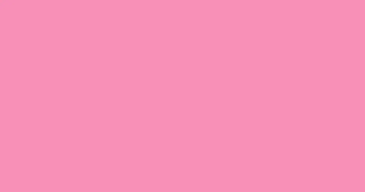 #f890b7 pink sherbert color image