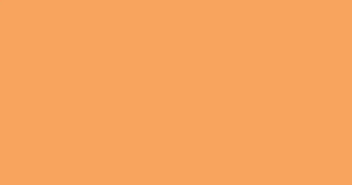 #f8a35e tan hide color image