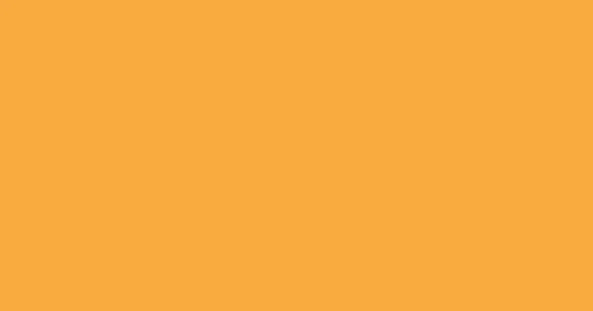 #f8aa3e yellow orange color image