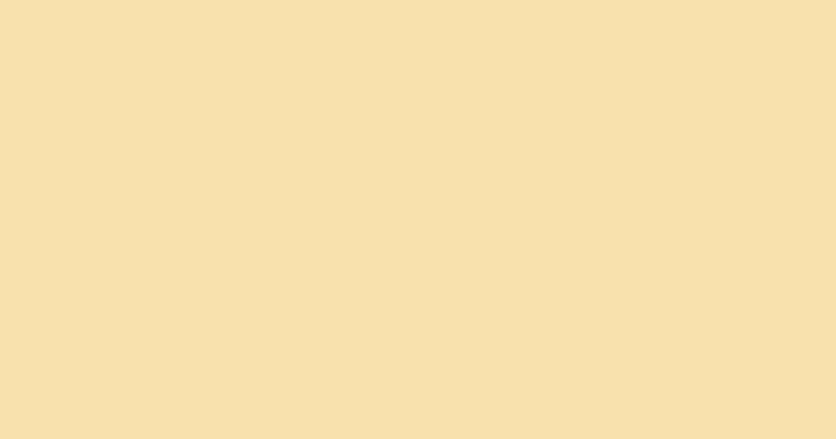 #f8e1ad peach yellow color image