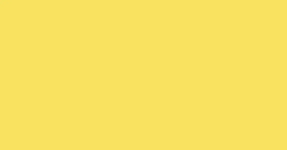 #f8e25f energy yellow color image