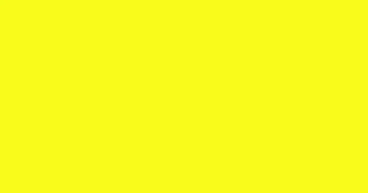 #f8fb1a laser lemon color image
