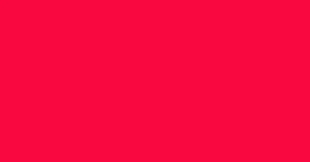 #f90740 red ribbon color image