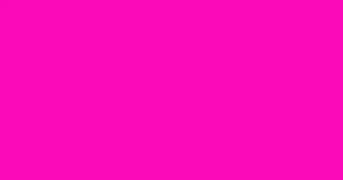 #f90ab8 shocking pink color image